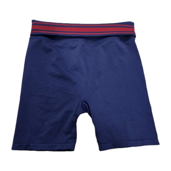 Victoria's Secret Pink Active Women's High Waist Bike Shorts Yoga Blue Size XL - Picture 2 of 10